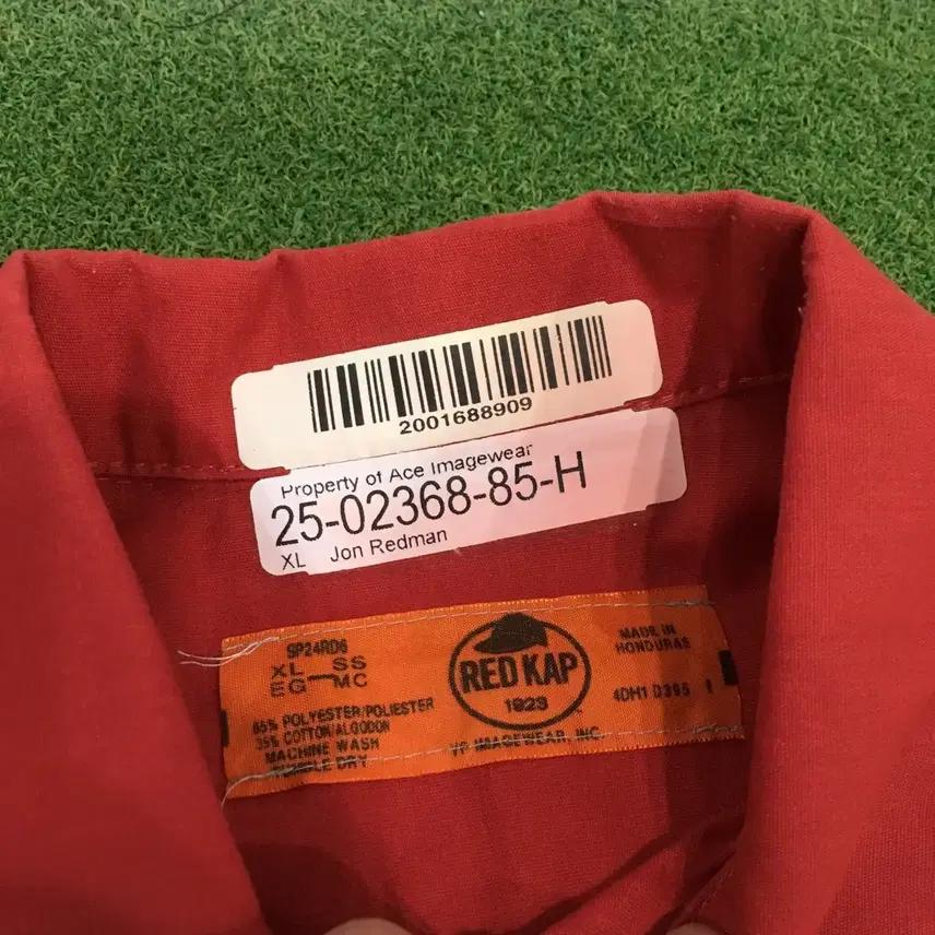 redcap 레드캡 빈티지 반팔 워크셔츠 (XL) 4