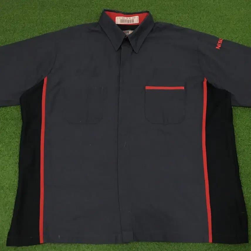 redcap 레드캡 빈티지 반팔 워크셔츠 (XL) 2