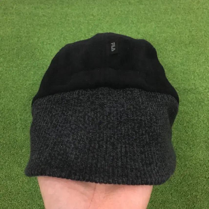 필라 올드스쿨 모직 귀마개 캠프캡 6