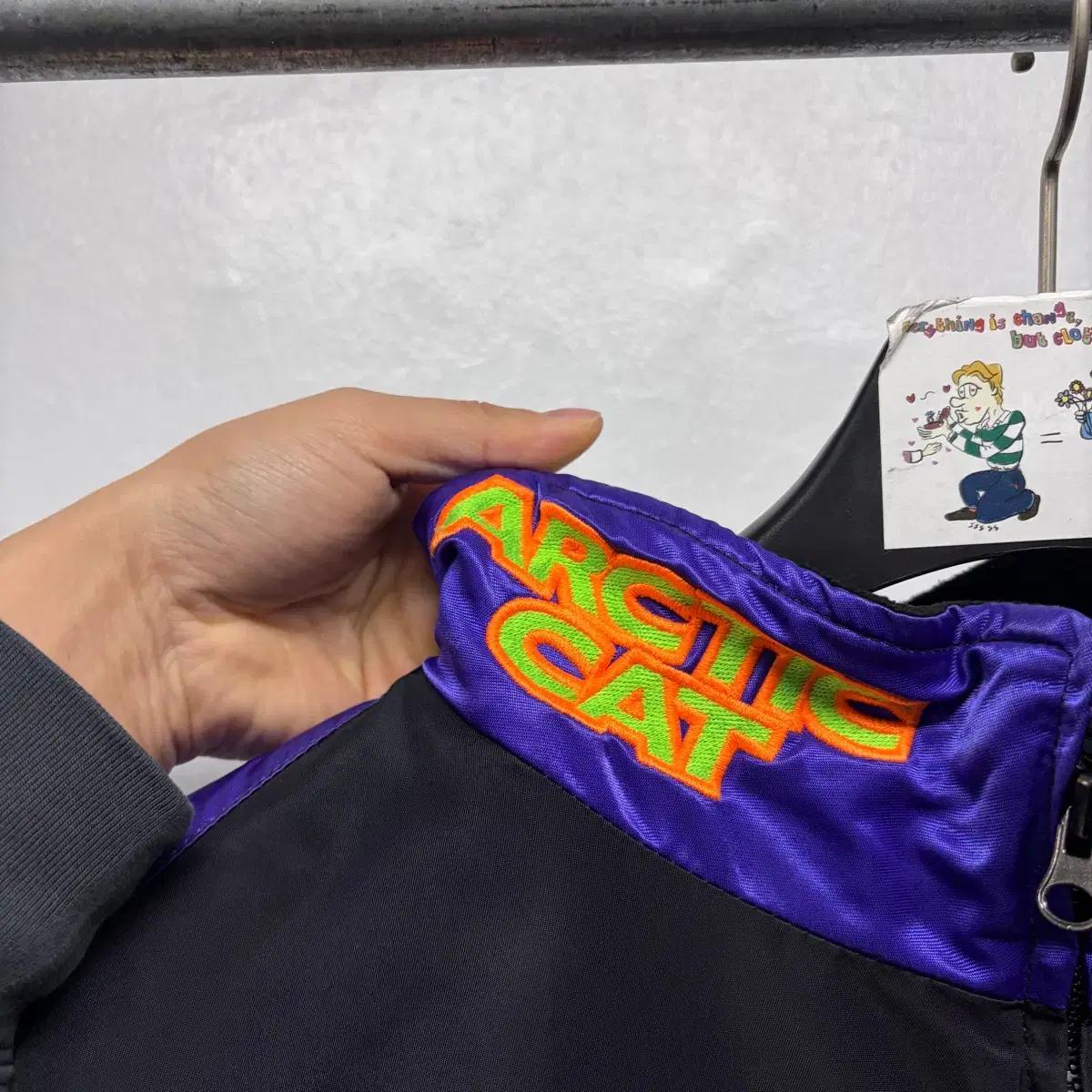90S ARCTIC CAT NYLON BOMBER 4 [ 레이싱 자켓 ] 5