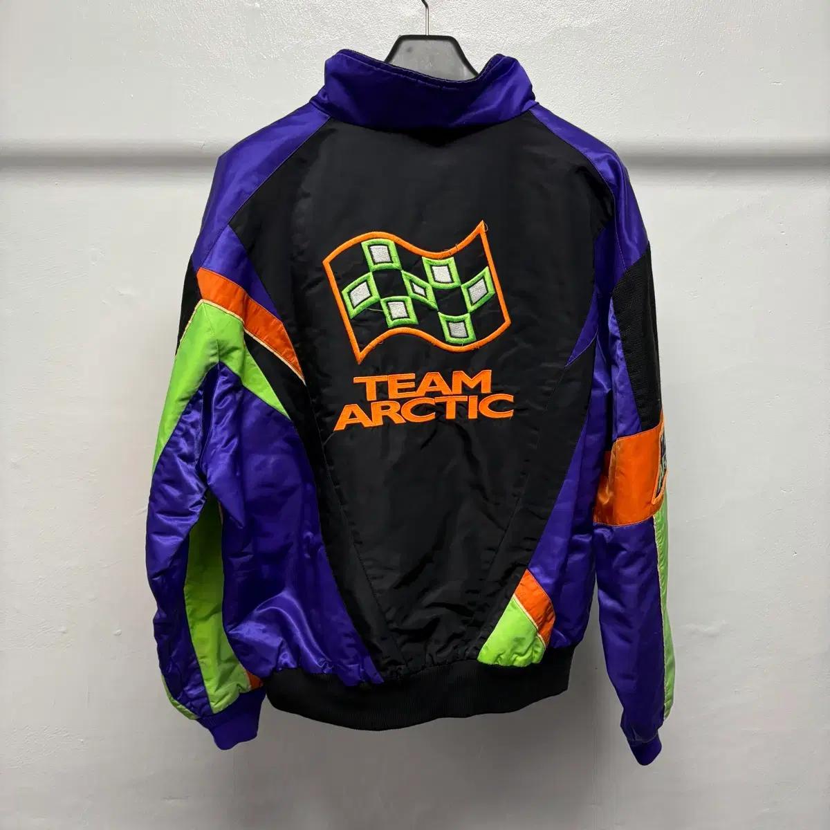 90S ARCTIC CAT NYLON BOMBER 4 [ 레이싱 자켓 ] 2
