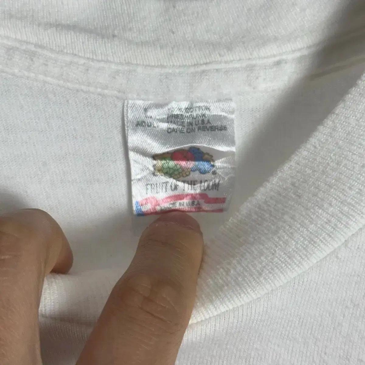빈티지 90s 싱글스티치 반팔 5
