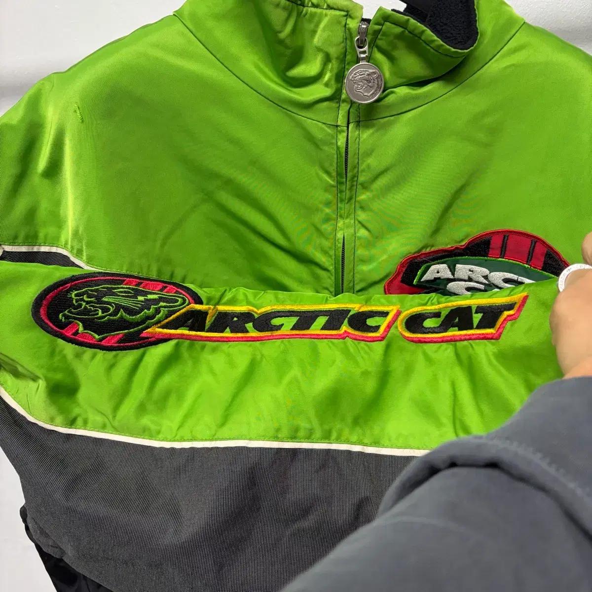 90S ARCTIC CAT NYLON BOMBER 2 [ 레이싱 자켓 ] 5