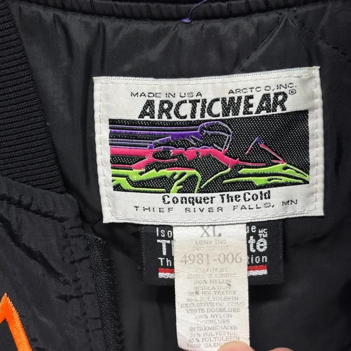 90S ARCTIC CAT NYLON BOMBER 1 [ 레이싱 자켓 ] 4