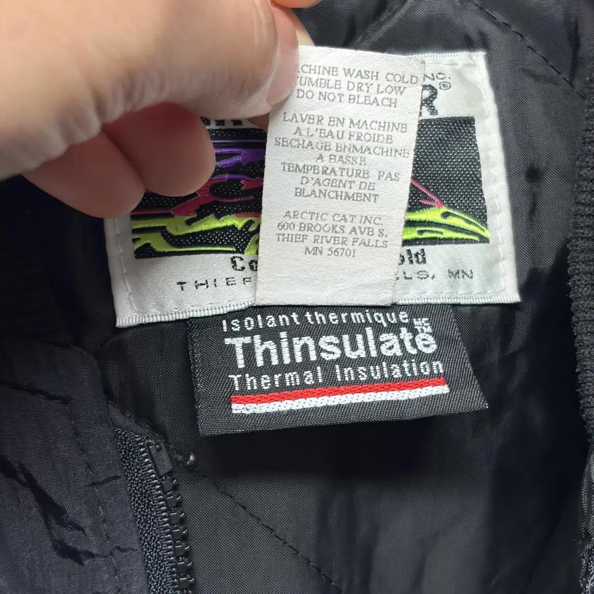 90S ARCTIC CAT NYLON BOMBER 1 [ 레이싱 자켓 ] 5