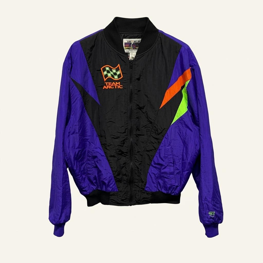 90S ARCTIC CAT NYLON BOMBER 1 [ 레이싱 자켓 ] 1