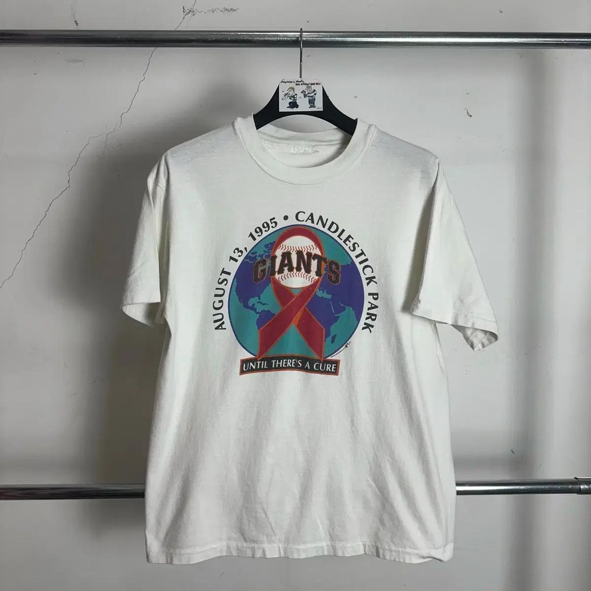 빈티지 90s 싱글스티치 반팔 2