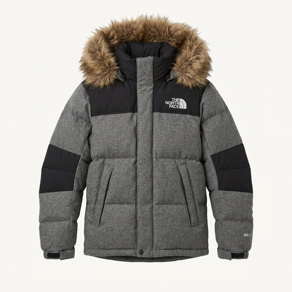 [ 90(S) ] 노스페이스 800 LTD 퍼후드 구스다운 패딩 1