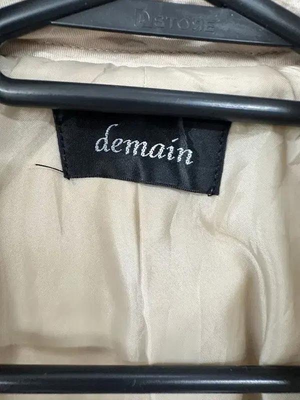 [L] DEMAIN 더블 트렌치 숏코트자켓 베이지 7