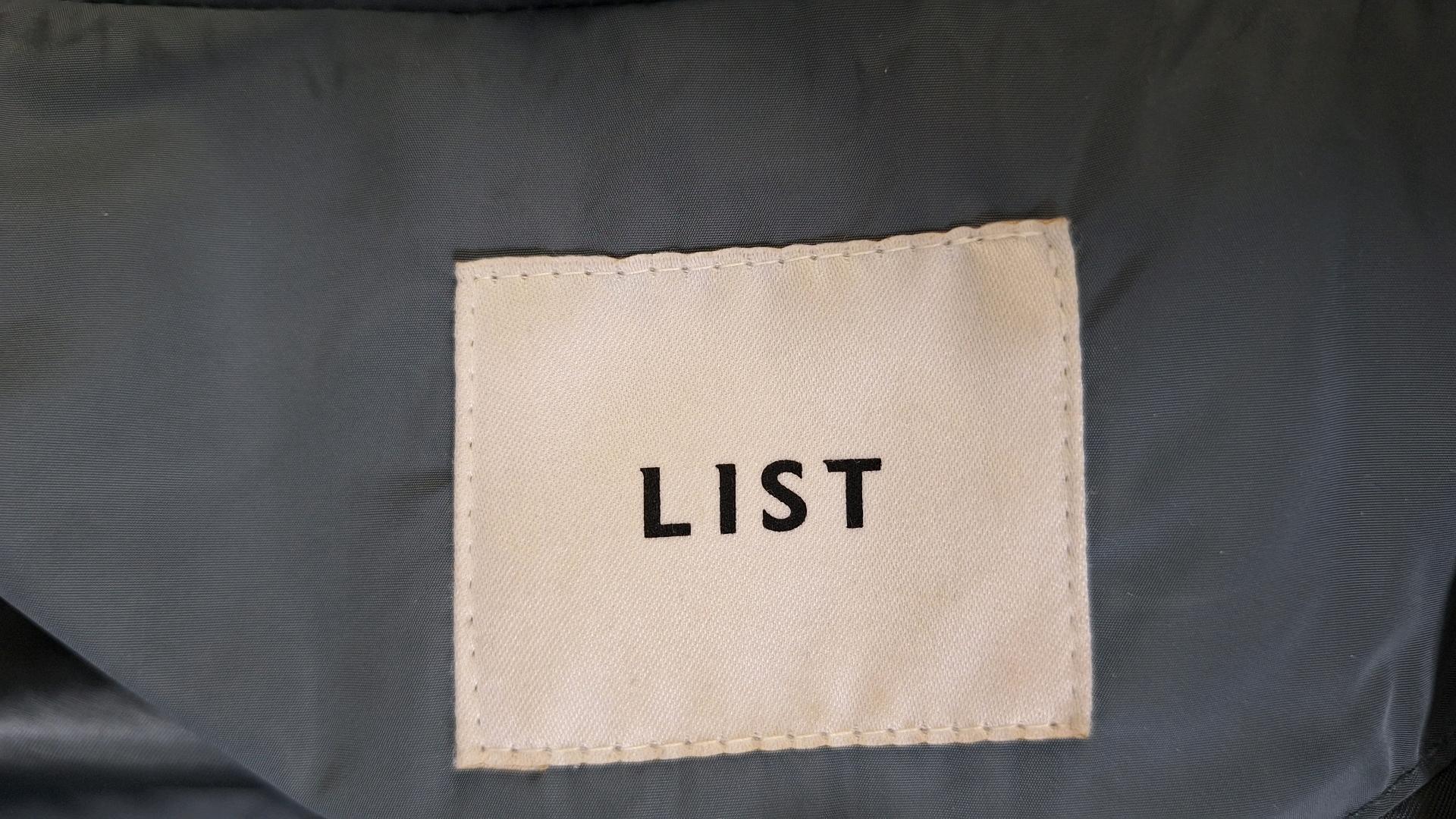 LIST 폭스퍼 탈부착 후드 롱패딩 88 블루그레이 5