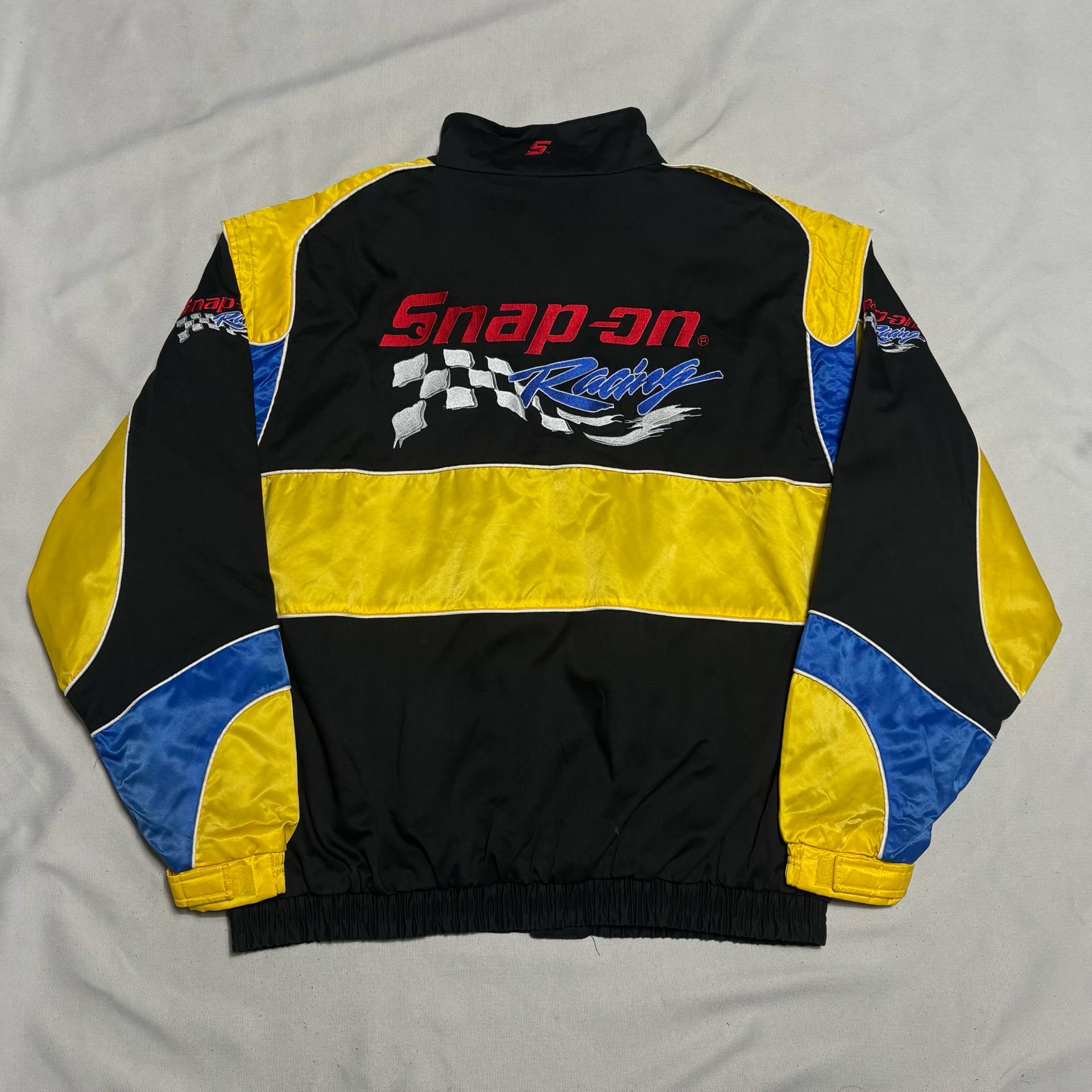 2XL 빈티지 스냅온 레이싱 자켓  4