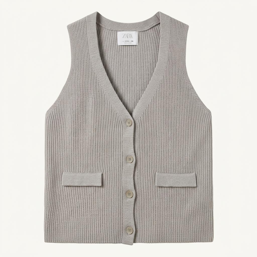 ZARA 아동 니트 조끼 (13-14세) 1