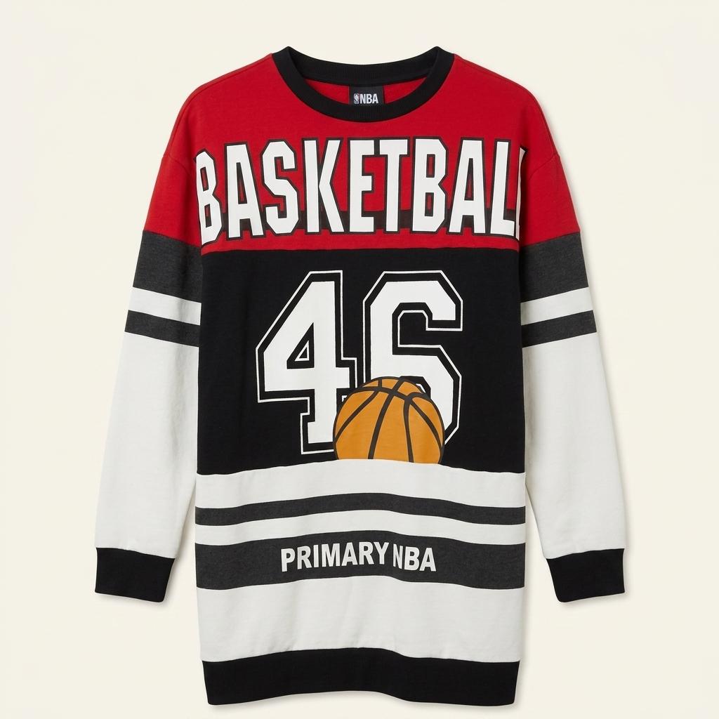  L NBA 롱 맨투맨 C340 1