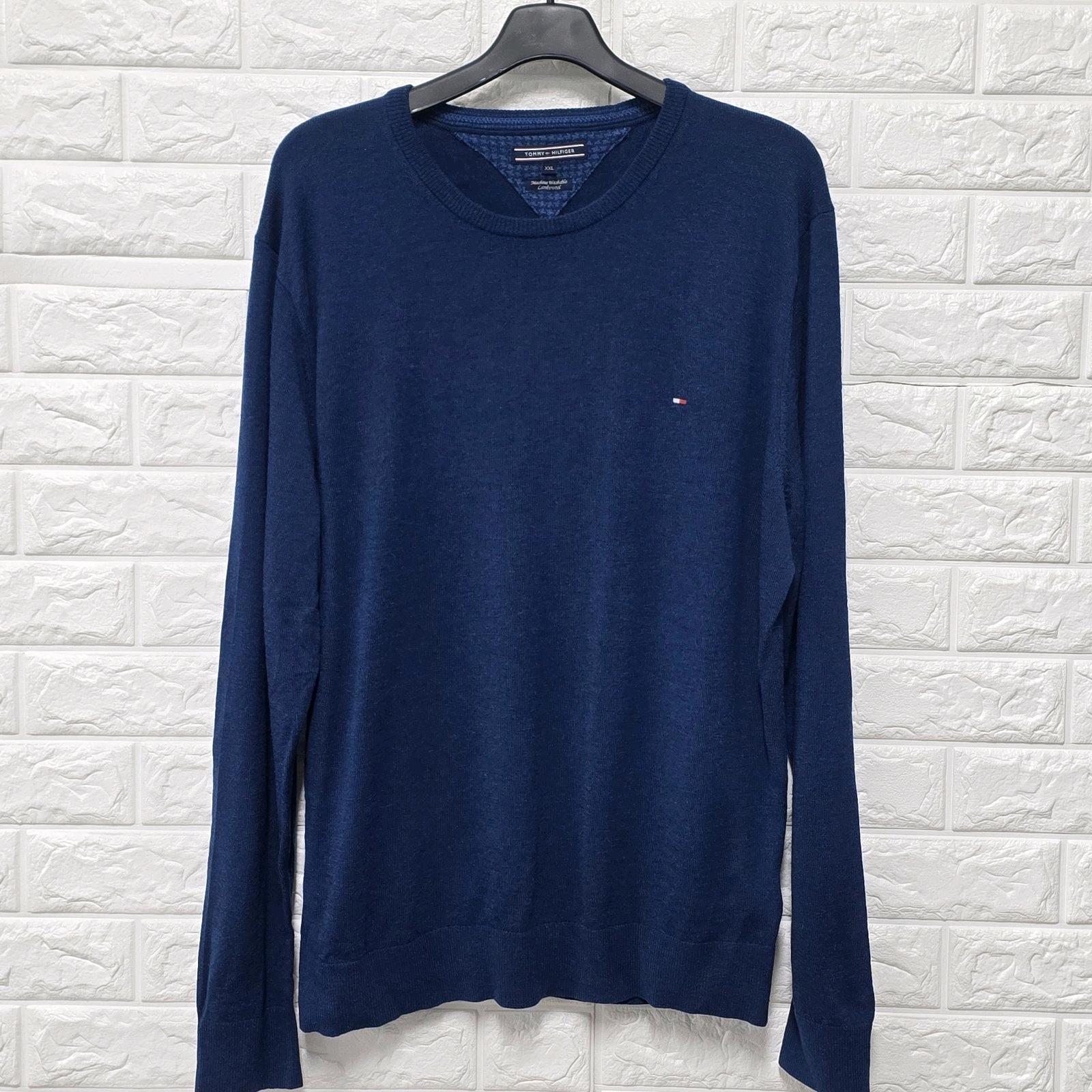 2XL 타미힐피거 네이비 니트 C341 2