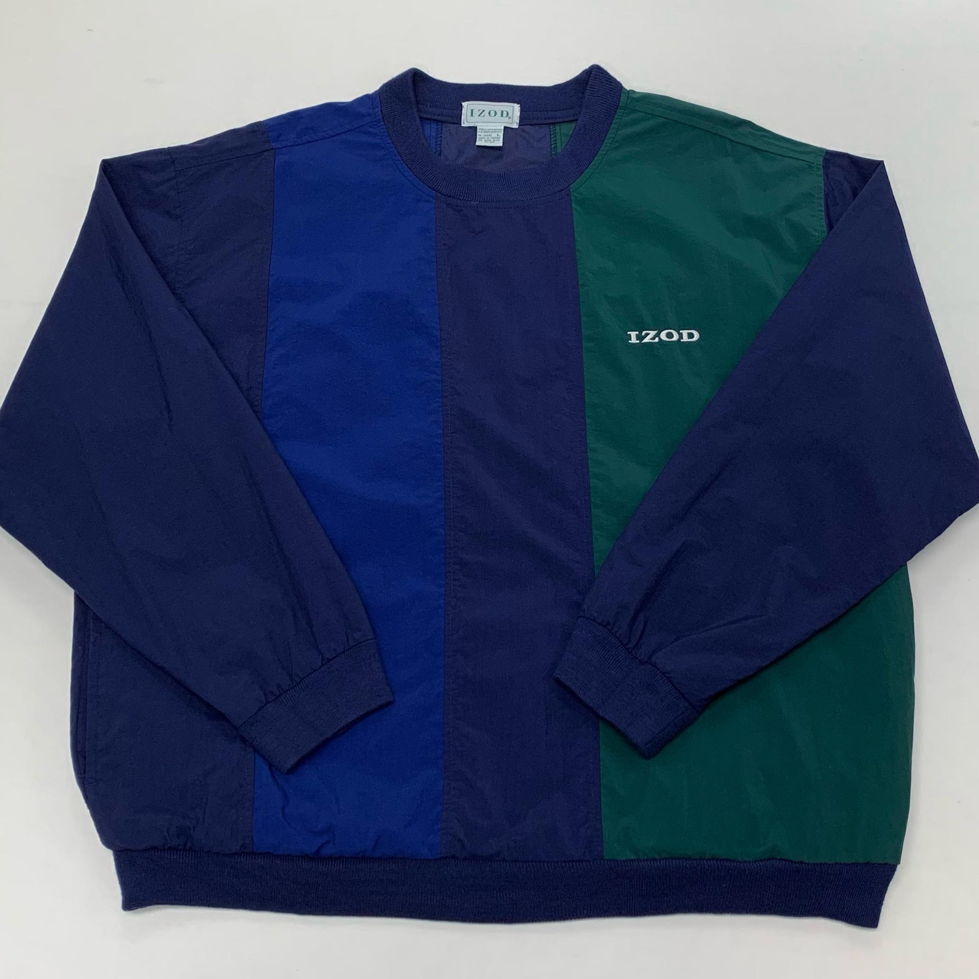 IZOD 아이조드 90s 컬러블락 오버핏 바람막이 웜업 2