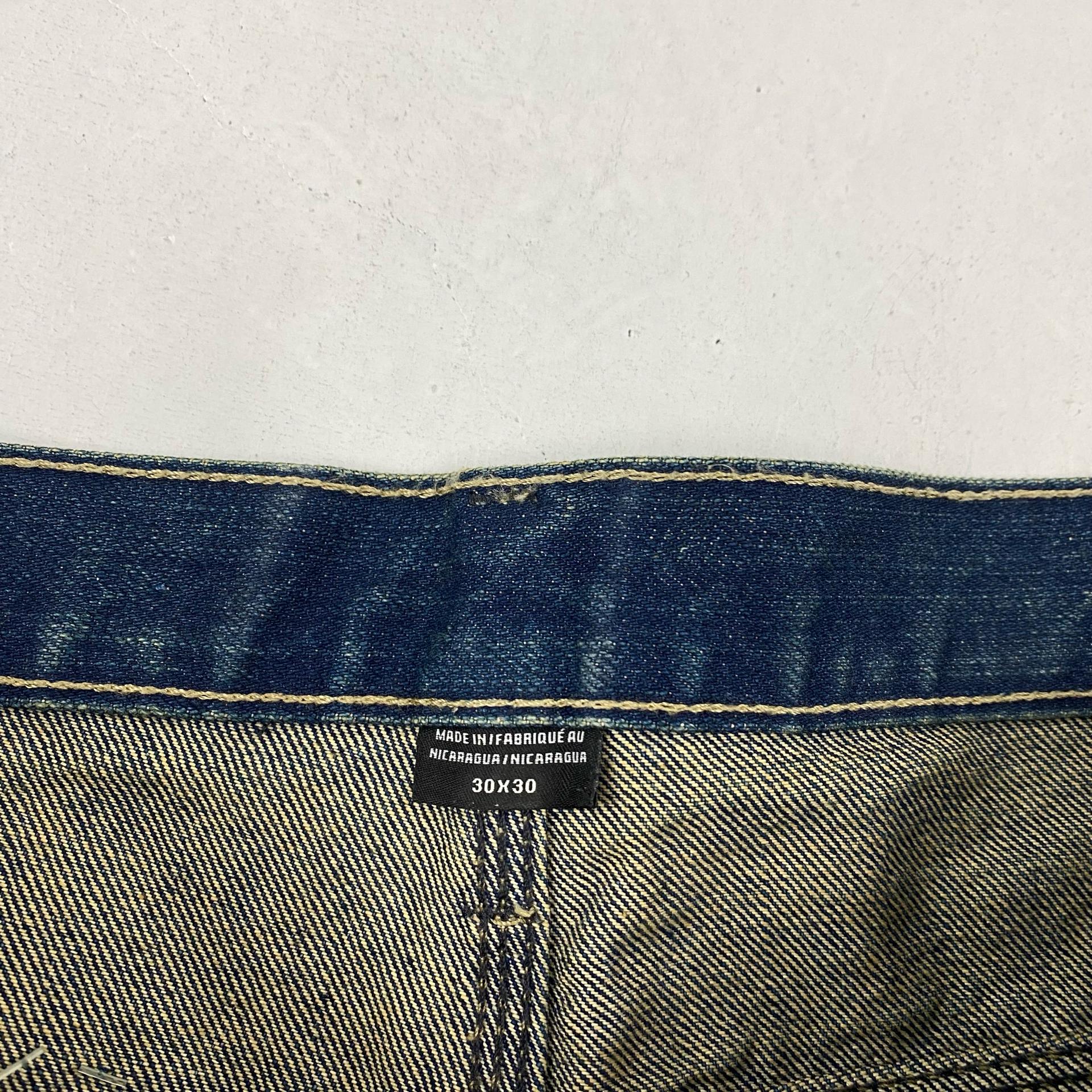 디키즈 로고 패치 포켓 카펜터 데님 진(30) 9