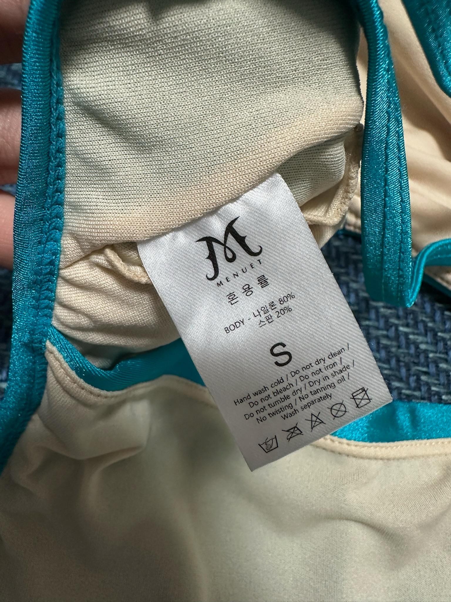 (S size) Mennet 미뉴엣 폴웨어 모노키니 수영복  5