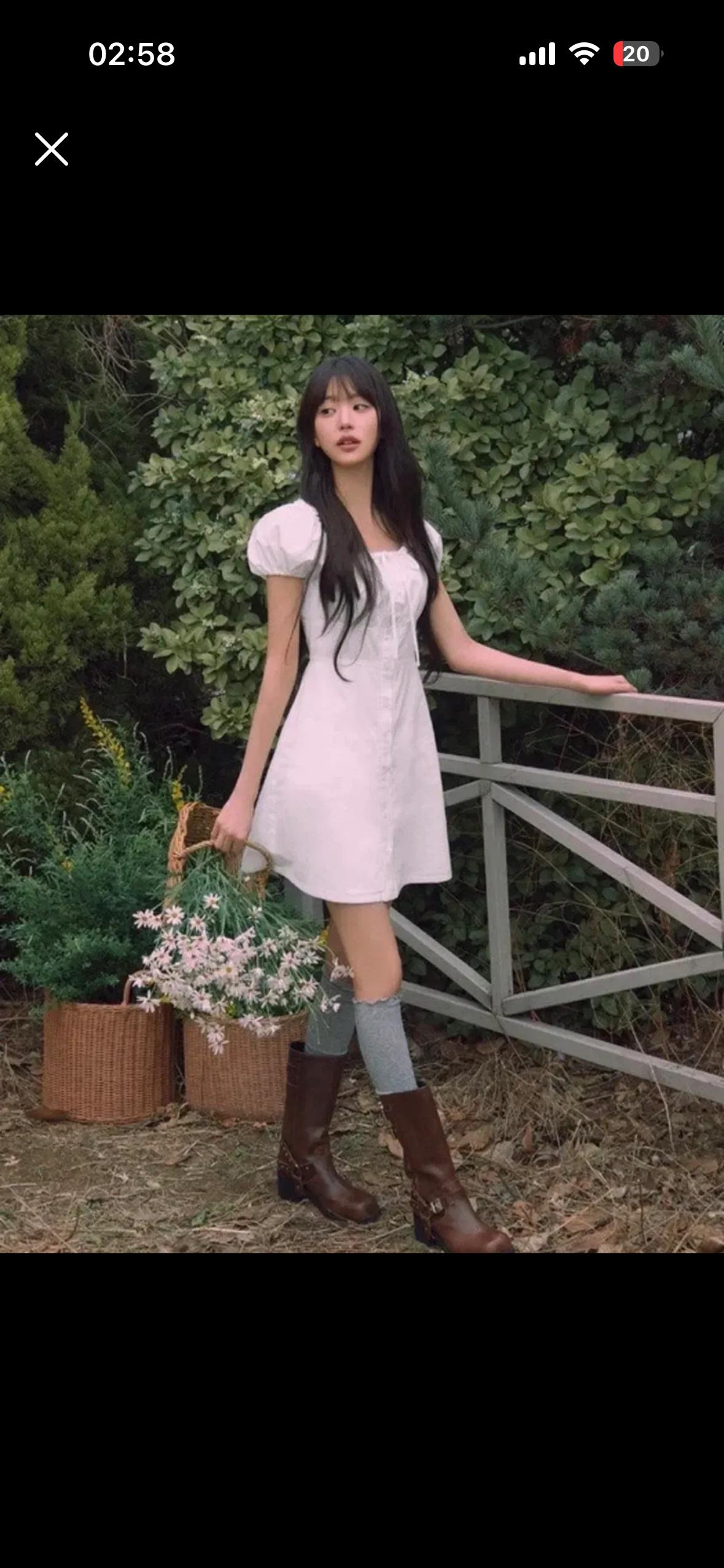 로라로라 퍼프 원피스 (블랙) 4