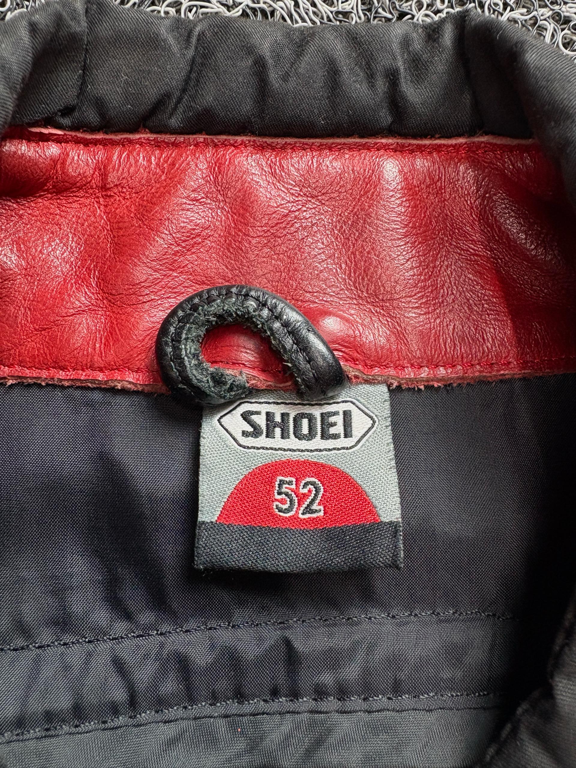 Shoei 빈티지 레이싱 라이더 레더 자켓 3206 5