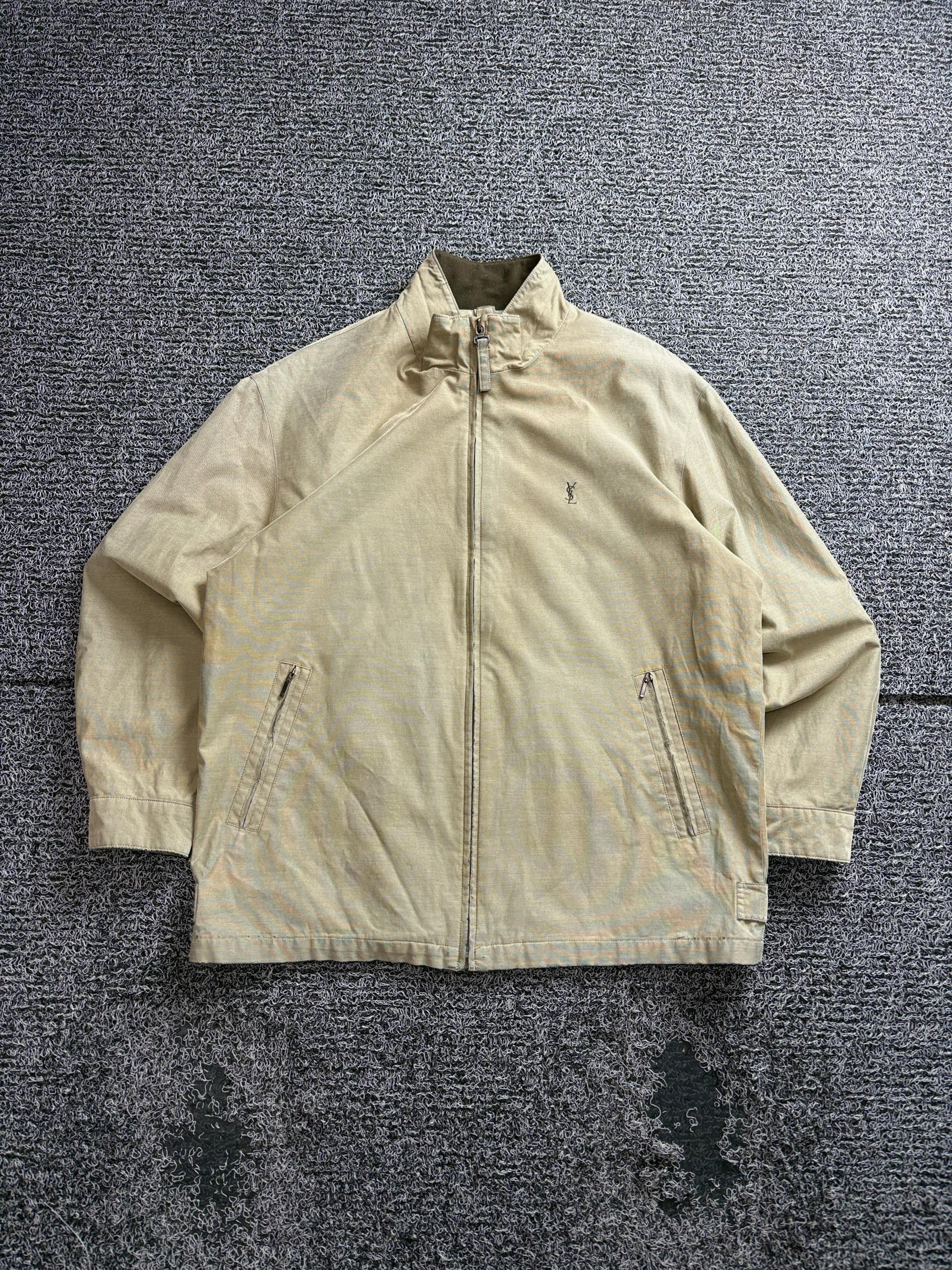 90s YSL 입생로랑 클래식 블루종 자켓 3209 3