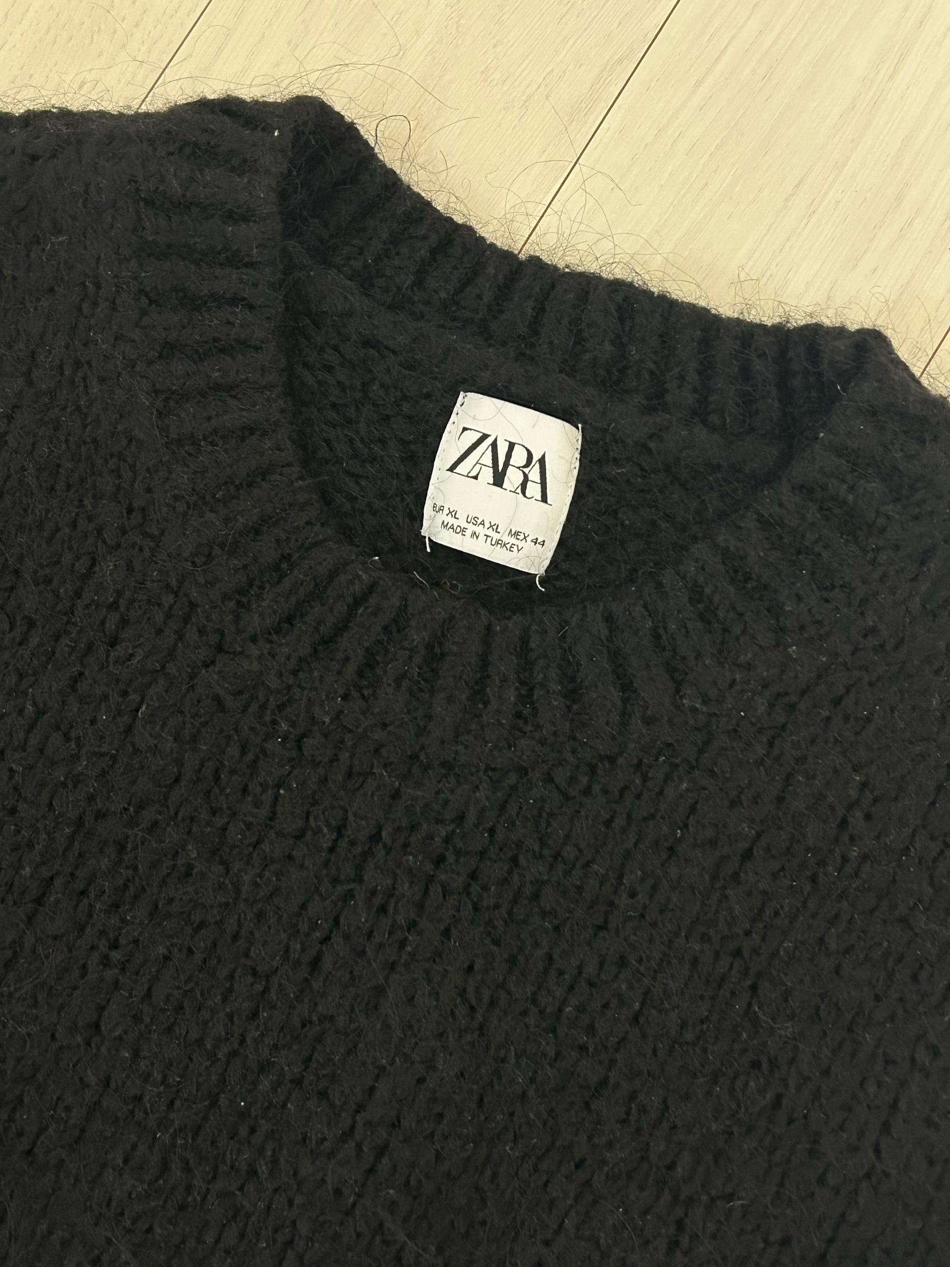 자라 블랙니트 XL 3