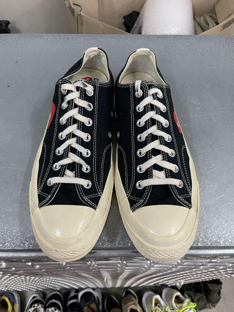 컨버스 X 꼼데가르송 척 70 블랙 295 6