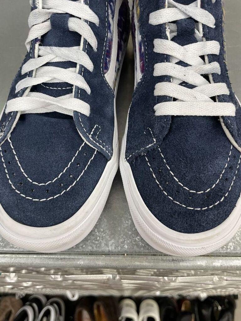 반스 스케이트 하이 페어 아일 블루 235 8