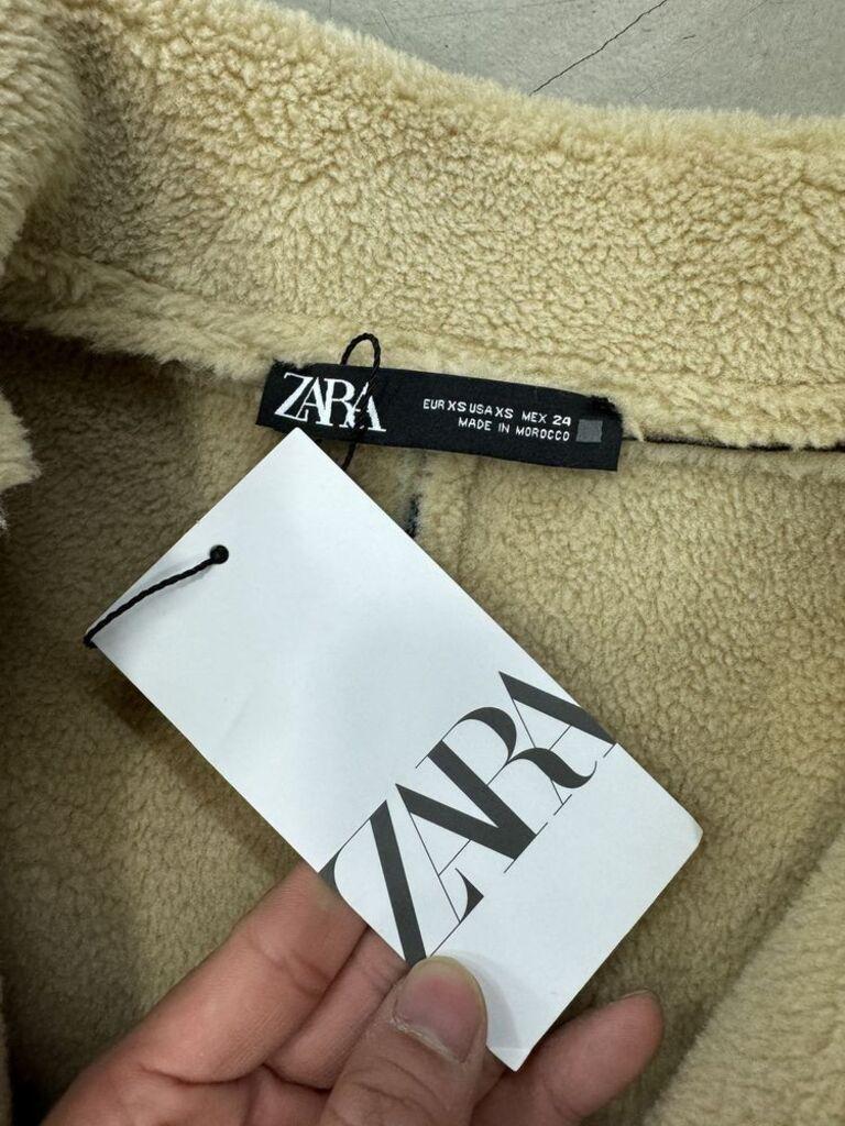 자라 무스탕 새상품 XS 4