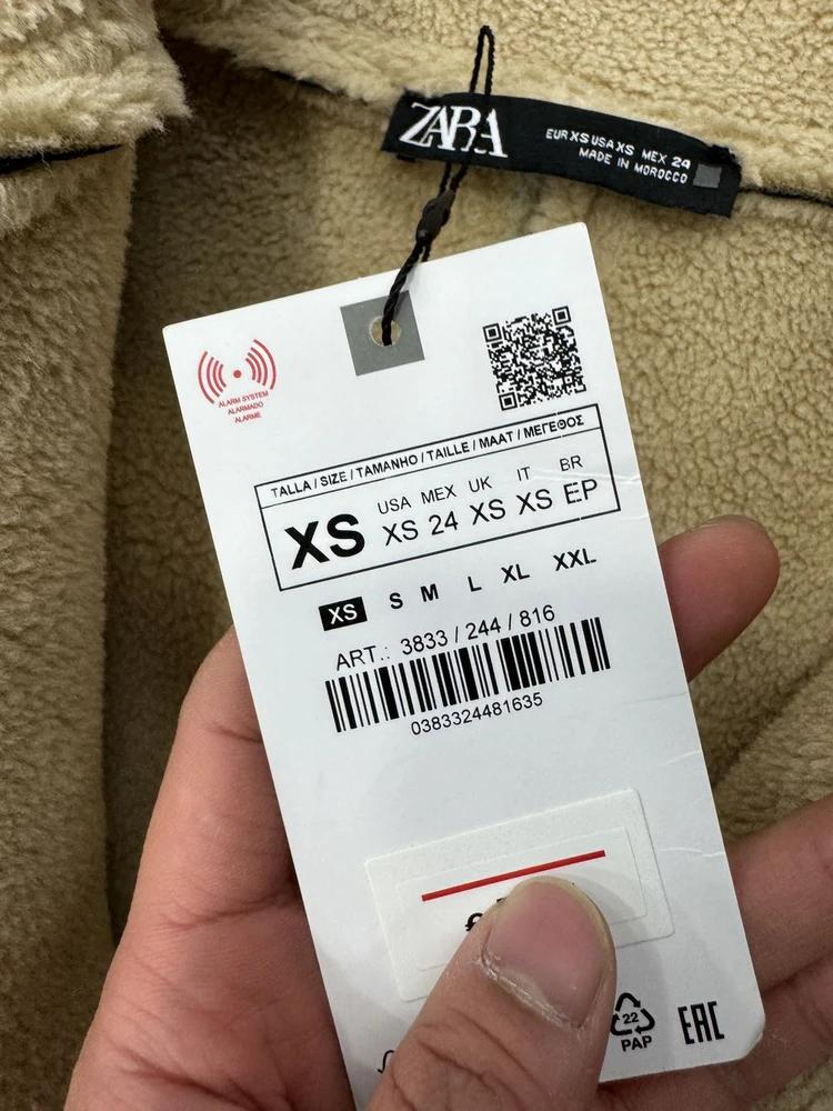 자라 무스탕 새상품 XS 10