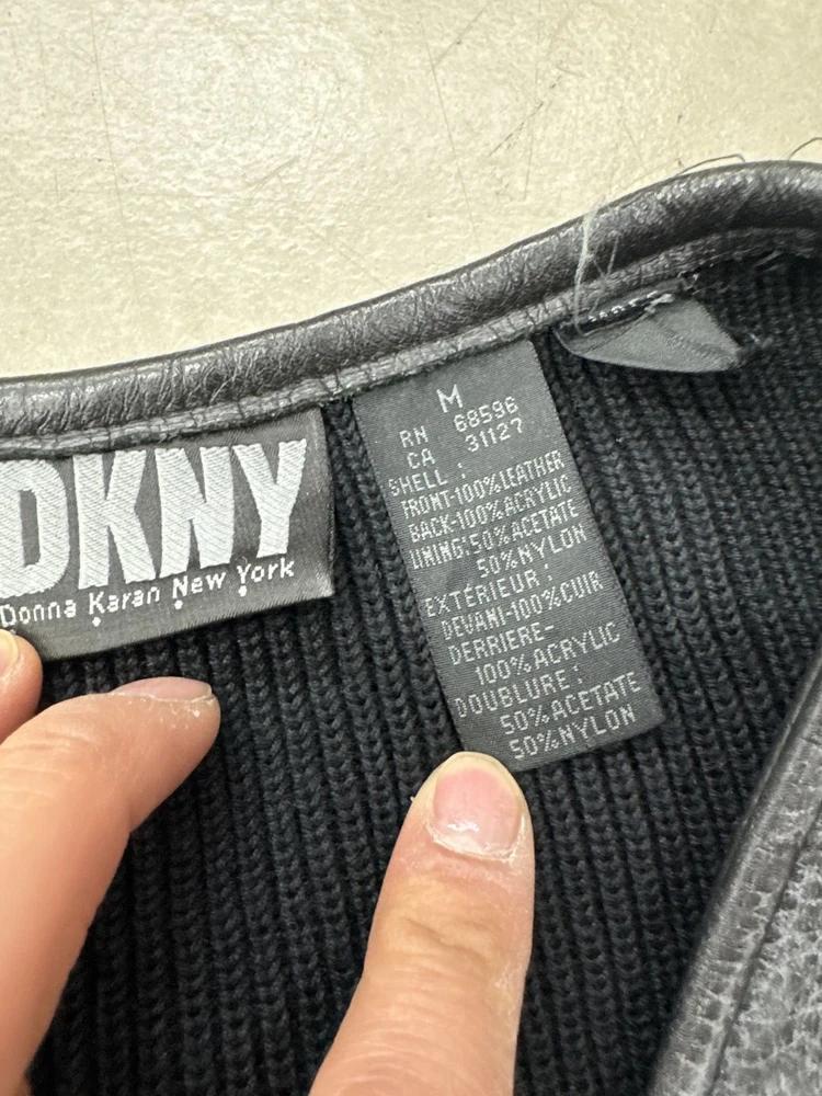 DKNY 가죽 베스트 M 11