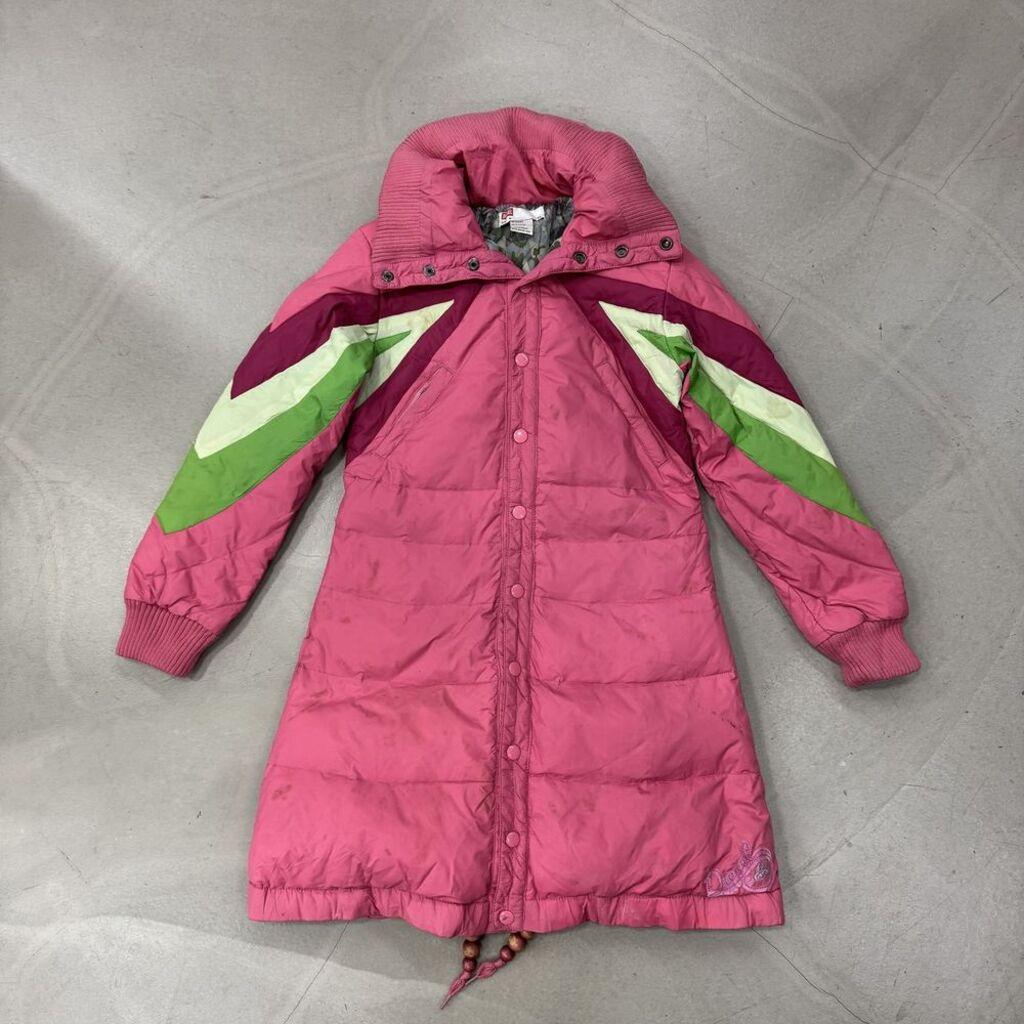 디젤 핑크 롱패딩 자켓 M 2