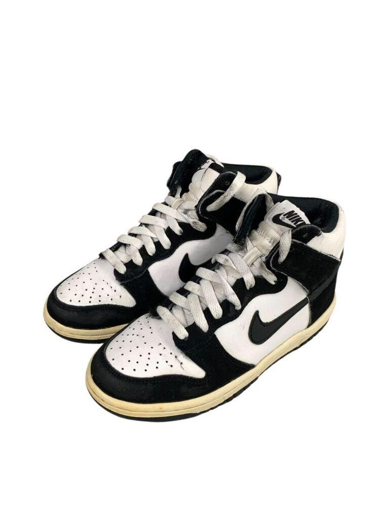 나이키 덩크 하이 빈티지 블랙 235 6