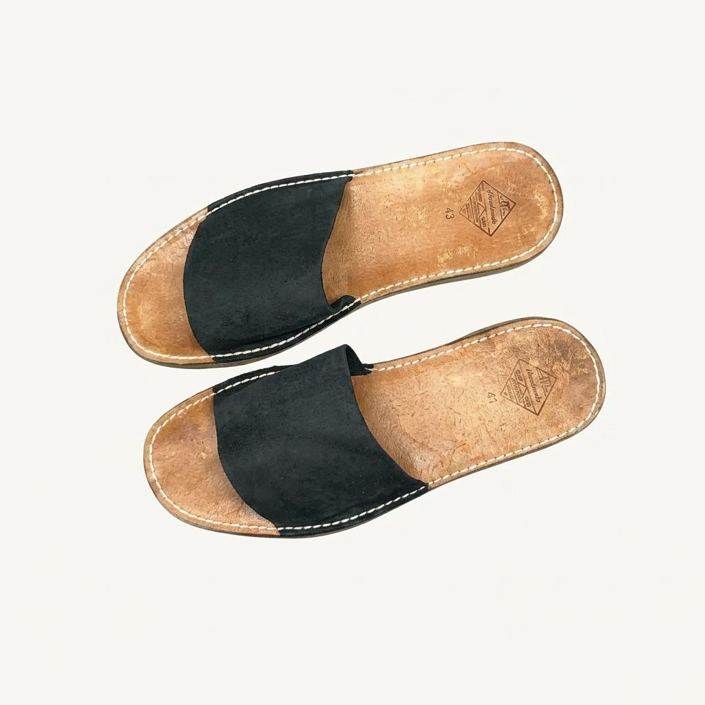 LEATHER SLIDE 45 1