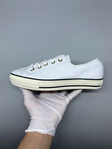 컨버스 레더 로우 아이보리 240mm 3