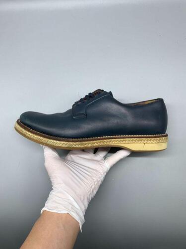 Prada(프라다) Blue Leather Casual Oxfords 5.5(245-250 3