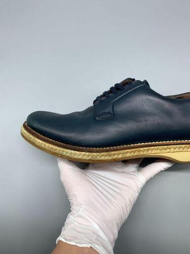 Prada(프라다) Blue Leather Casual Oxfords 5.5(245-250 4