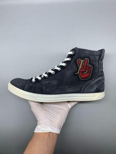 Louis Vuitton(루이비통) Leather high trainers 7 3