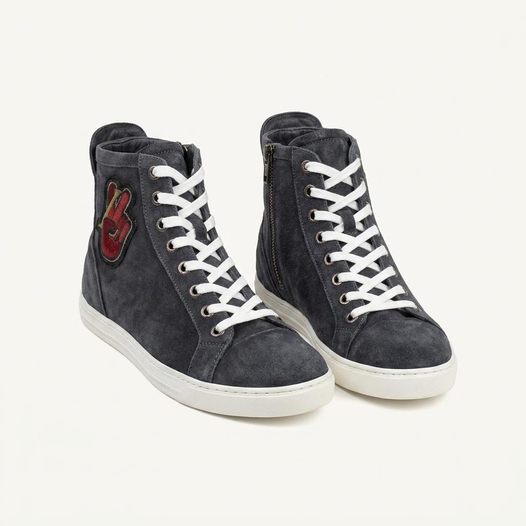Louis Vuitton(루이비통) Leather high trainers 7 1