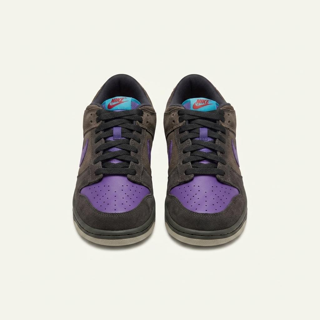 Nike Dunk CL Newsprint Varsity Purple 240mm 1