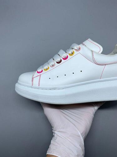 Alexander McQUEEN 레인보우 스티치 오버솔 스니커즈 36(gr-1591) 4