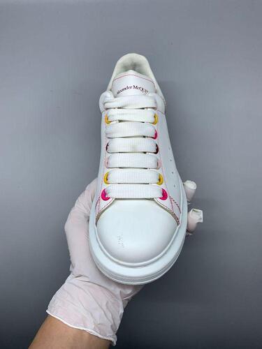 Alexander McQUEEN 레인보우 스티치 오버솔 스니커즈 36(gr-1591) 10