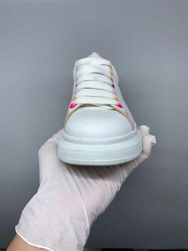 Alexander McQUEEN 레인보우 스티치 오버솔 스니커즈 36(gr-1591) 8