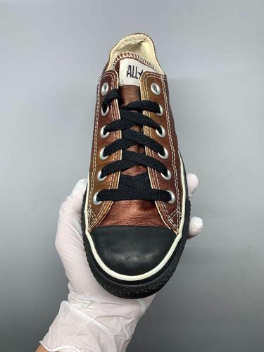 컨버스 로우 브라운 블랙 240mm 9