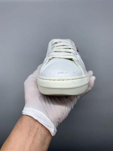 MONCLER LEATHER SNEAKERS 38(240) 8