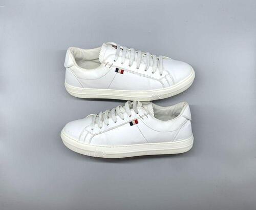 MONCLER LEATHER SNEAKERS 38(240) 2