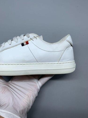 MONCLER LEATHER SNEAKERS 38(240) 5