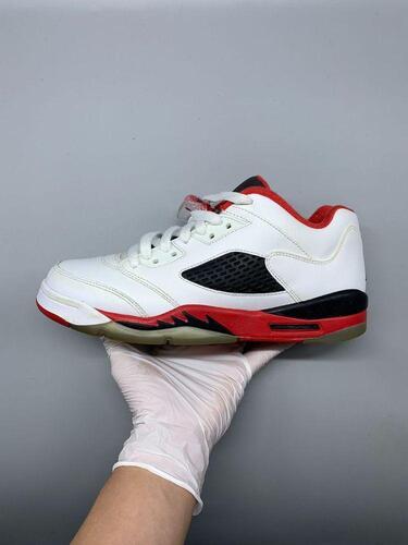 (GS) Jordan 5 Retro Low Fire Red 2016 250mm 3