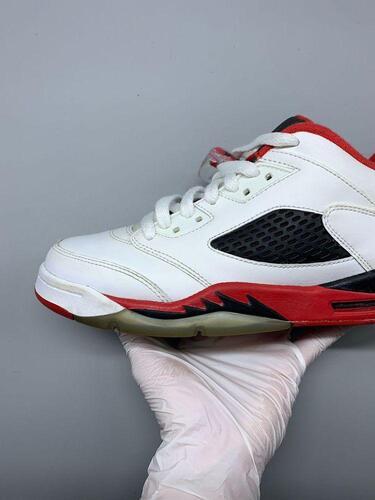 (GS) Jordan 5 Retro Low Fire Red 2016 250mm 4