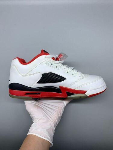 (GS) Jordan 5 Retro Low Fire Red 2016 250mm 7