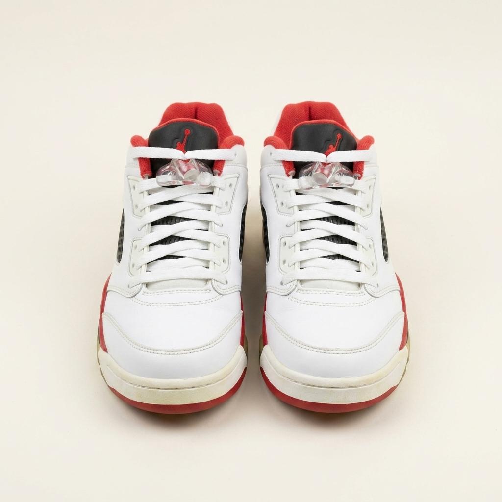 (GS) Jordan 5 Retro Low Fire Red 2016 250mm 1